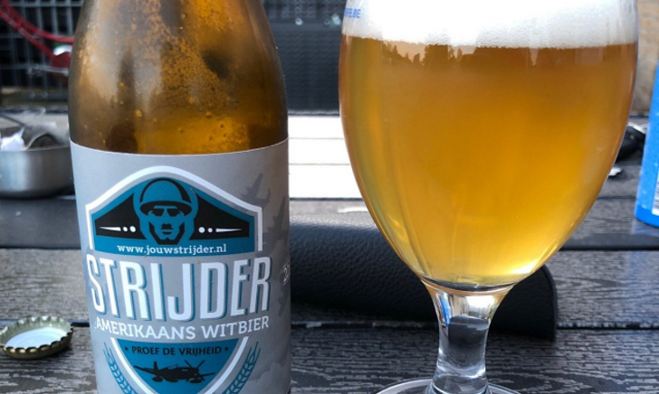 Strijder Amerikaans Witbier in glas